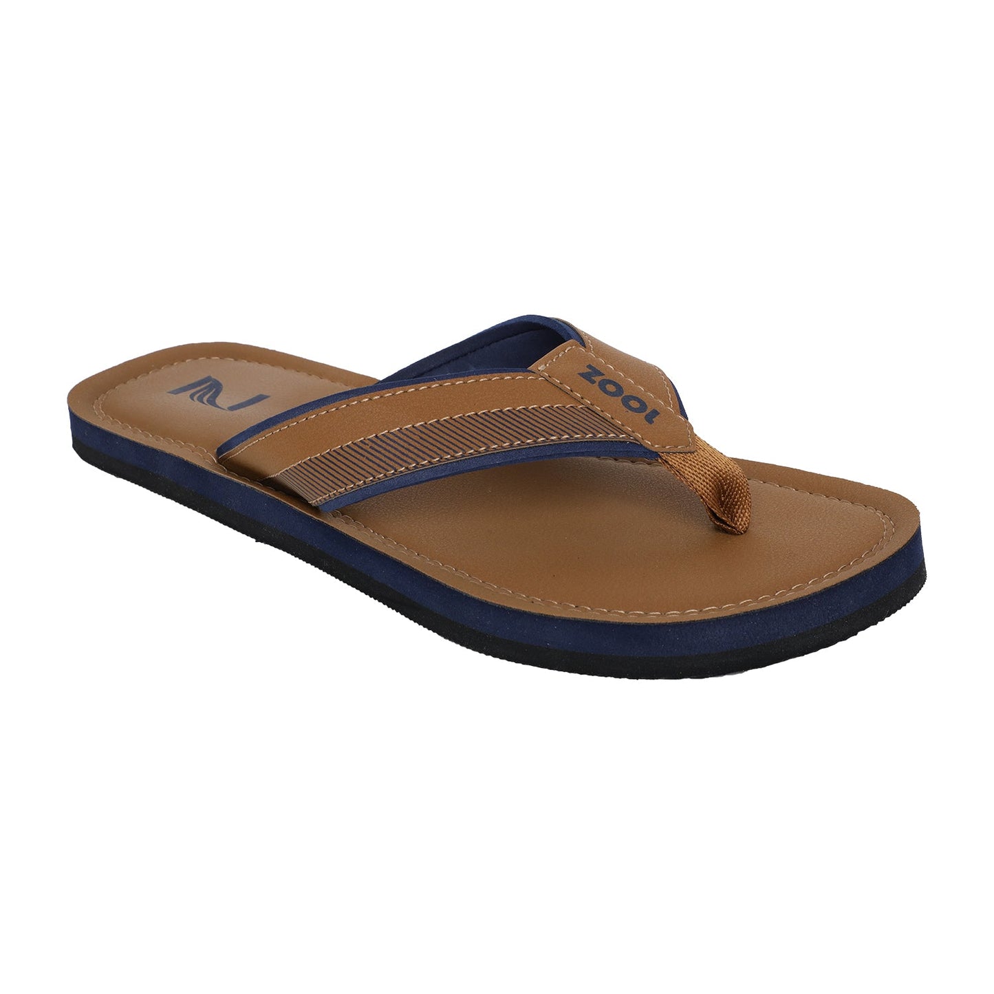 Suave Durable Comfort Slippers Blue