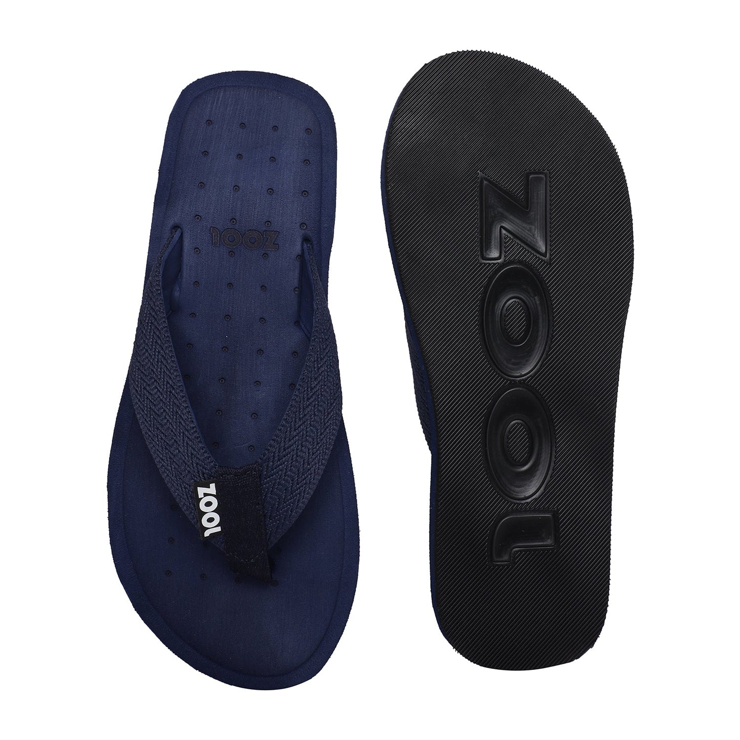 Ortho Heel Support Slippers Blue