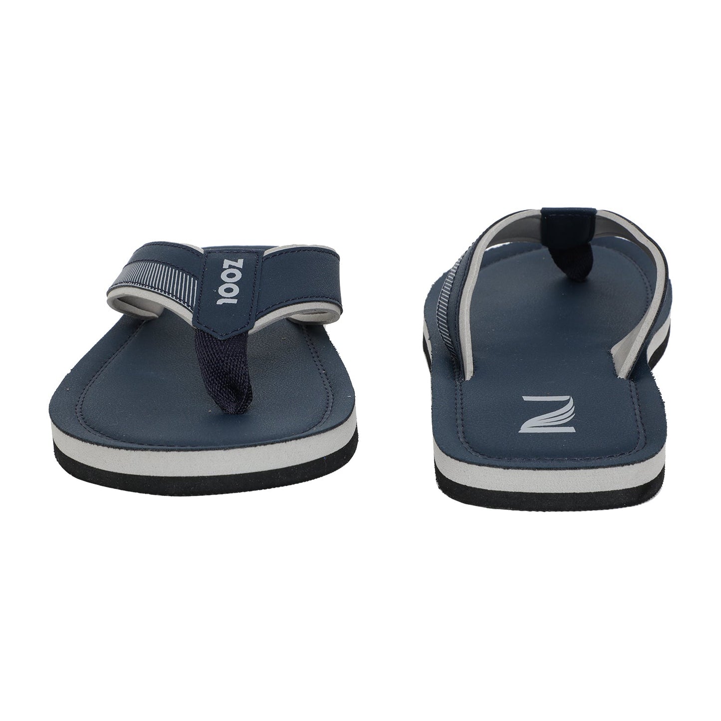 Suave Durable Comfort Slippers Blue