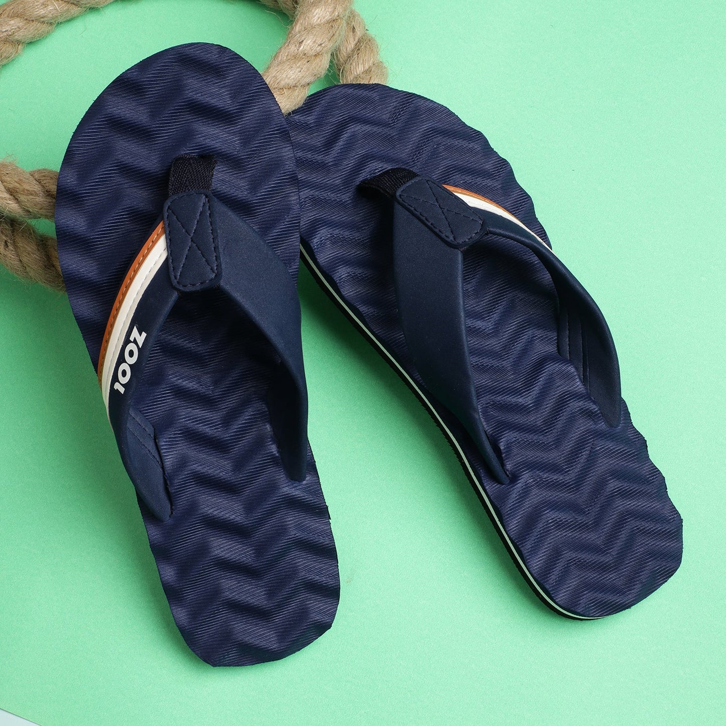 ZigZag Comfort FlipFlops Blue